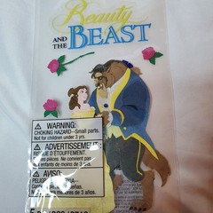 DISNEY Sleeping Beauty AURORA & PRINCE DANCING And Beauty Beast Sticker Set