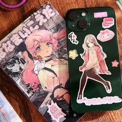 Japanese Manga Style Sticker Book Flower Dance sprigs Romantic Memory Series,…