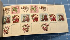 Paper Magic Company Christmas Stickers Santa Angel Cookies Snowman 101 Of 168
