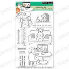 Penny Black – Creative Clear Stamps – ZOOMING BY