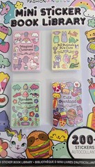 Fashion Angels Super Cute Mini Sticker Book Library for Crafts 200+ New