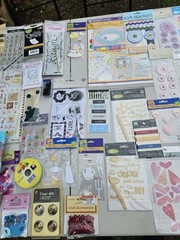 Bulk Lot 80 PACKS NEW for scrapbooking, card making Junk journals art journals