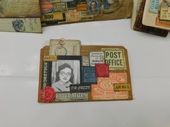 Junk Journal Add-Ons Handmade Tags Card Envelope File Clipboard Ephemera Set 1
