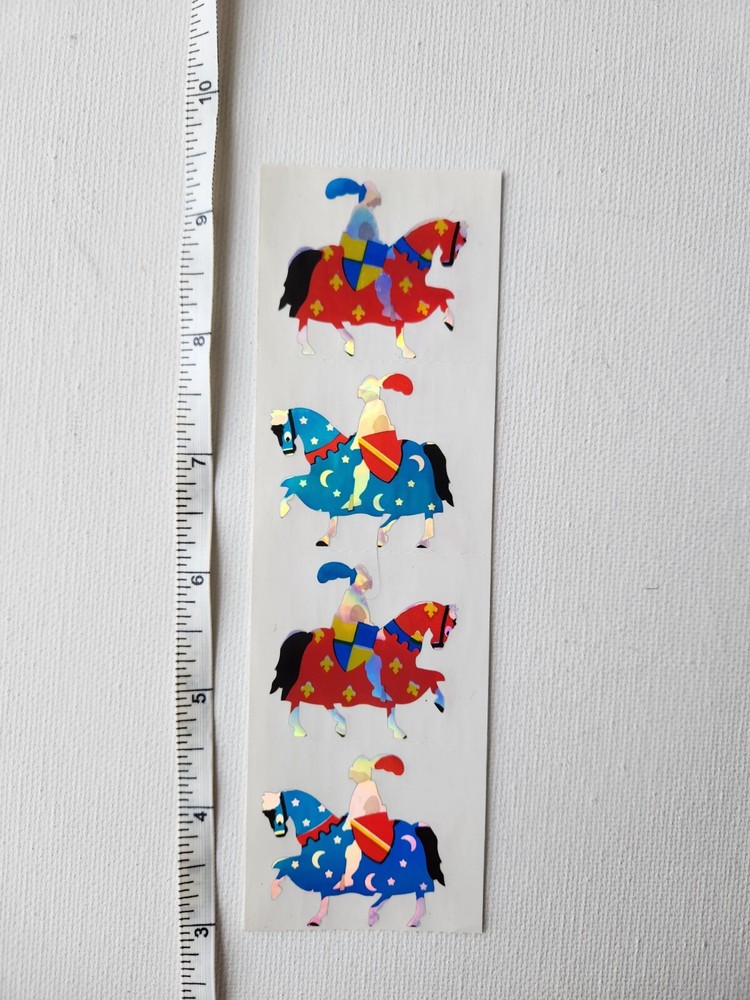 Mrs. Grossman sticker sheet You Choose – Vintage – fantasy knights pirates