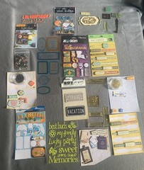 Travel-Themed Scrapbook Stickers & Embellishments Lot