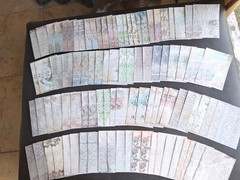 100 Pc Ephemera Paper Pack Rumoured Flower Letter Lace Dances