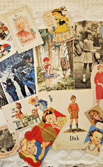 LOT 100 pc Vtg FAMILY CHILDREN Ephemera Pack Junk Journal Scrapbook Print Ads
