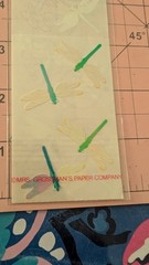 Vintage Mrs Grossmans Stickers Pearl Opal Dragonflies 6 Modules New Pack READ