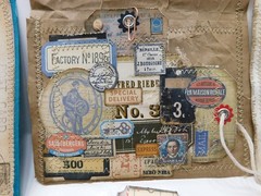 Junk Journal Add-Ons Handmade Tags Card Envelope File Clipboard Ephemera Set 1