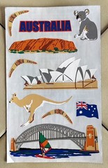 Vintage Stickopotamus / Mrs. Grossman’s AUSTRALIA Scrapbooking Stickers – NOS