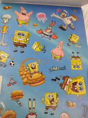 SpongeBob Squarepants Mini Sticker Activity Book 100+ Stickers Colorful Scenes
