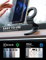 Upgrade Your Phone with 57mm Magsafe Metal Rings – 4 Pcs for Secure Mounting