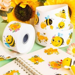 1000 Pcs Bumble Bee Stickers for Teachers Classroom Kids Motivational Stickers