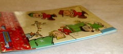 2 Peanuts Snoopy Woodstock Charlie Brown Christmas Stickers Heartline reusable