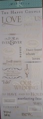 12 Pack Lot Karen Foster Reminisce Stickabilities Dimensional Wedding Stickers