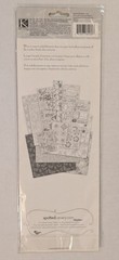 Elegance Swirl Silver & Pearl Adhesive Gems Scrapbooking Stickers By K&Company