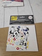 Disney Mickey Mouse Home Office Lot Stickers, Stationery, Picture Frame New