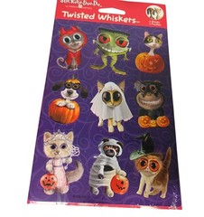 2 Pk New Stickety-Doo-Da HALLOWEEN & Fall Pumpkin Stickers American Greetings