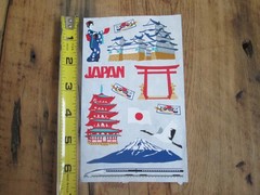 Mrs. Grossman’s Sheet Stickers 2002 Destinations JAPAN Osaka Heron Hakone Geisha