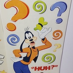 SandyLion Disney Stickers Mickey Mouse Goofy Disneyland Disney World 4 Sheets