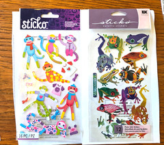 20 pkgs Scrapbook Stickers(16 STICKOplus Tags,Tea,Tools)_N P_$40+Value_#5