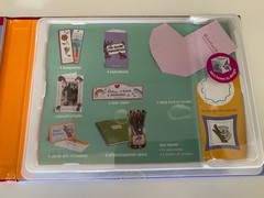 American Girl Dabble, Doodle and & Draw New Stickers Cards Labels Saige Grace