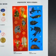 Disney Atlantis The Lost Empire Lot of 6 Sandylion Stickers Prismatic Kromekote