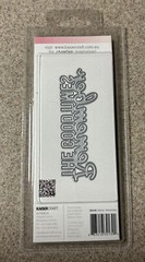 Kaiser Craft Decorative Dies Words REMEMBER THE GOOD TIMES diecut