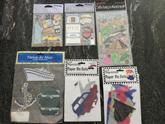 Mixed Lot Scrapbook Stickers Travel London Rome New York Paris Jolee’s Boutique
