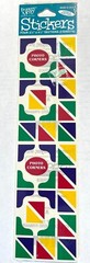 NIP PHOTO CORNERS STICKERS by Frances Meyer, Inc. – Red Yellow Purple Green