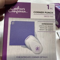 Crafters Companion – Corner Punches Lot Of 7