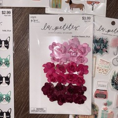 Paper studio la petites sticker lot 10 Dimensional Stickers – Sealed 2018 – 2019