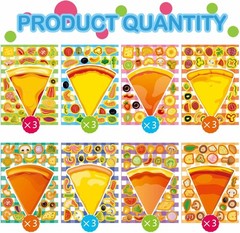 24 High-Quality Pizza Stickers for Kids – Perfect for Birthday Parties & Games