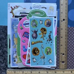Vintage 80s 90s Y2K Hallmark AGC + Stickers 25 FULL SHEETS Characters