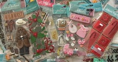 LOT #326 – 150 JOLEE’S 3D STICKERS & EMBELLISHMENTS – SOME RARE ONLY JOLEE’S