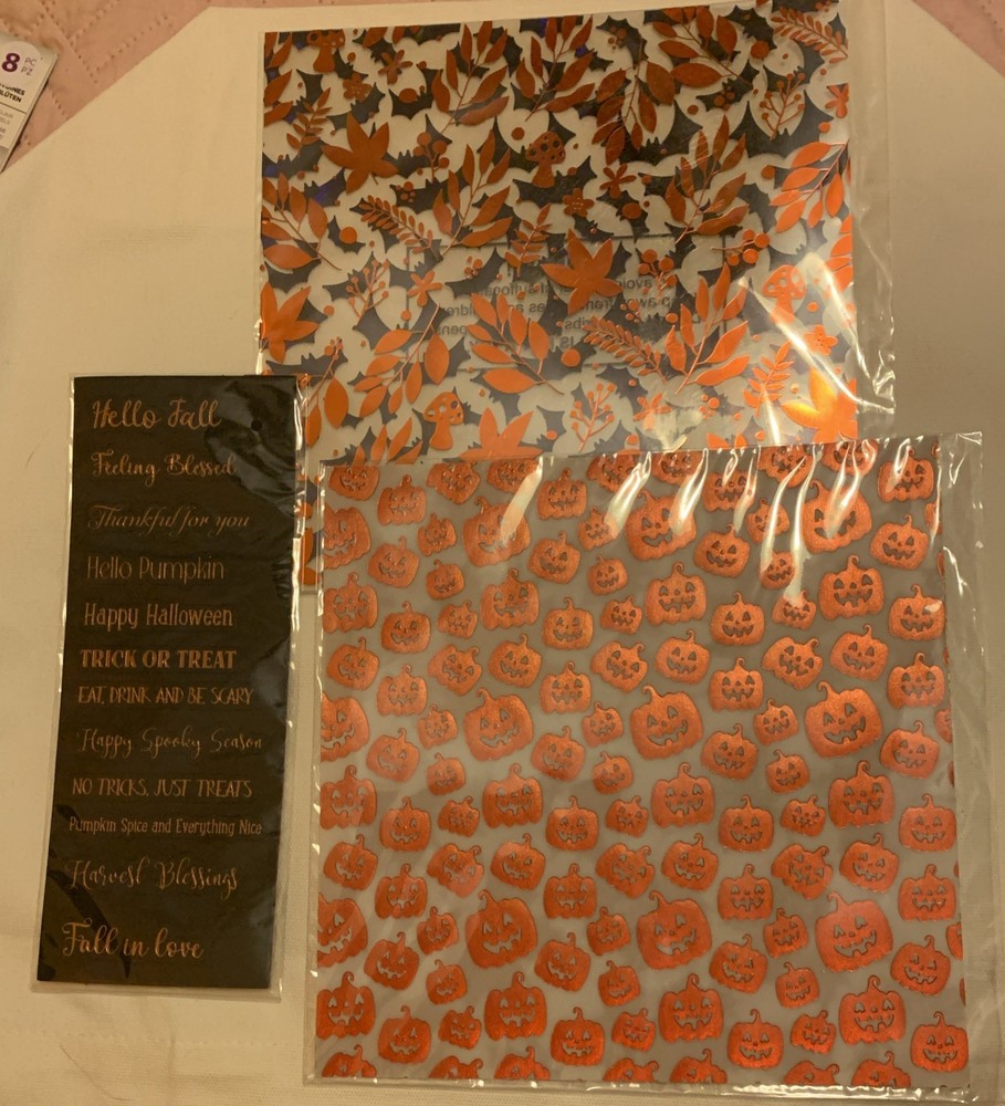 Scrapbooking Halloween And Fall Supplies – New & Free Shipping