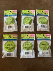Eyelet Outlet Brads Lot of Animals NEW 6 packs Card Making Scrapbooking