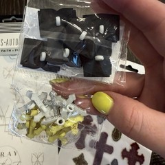 HUGE Lot Sticker Packs & Embellishments Christian Crosses Bible Prayer Journal