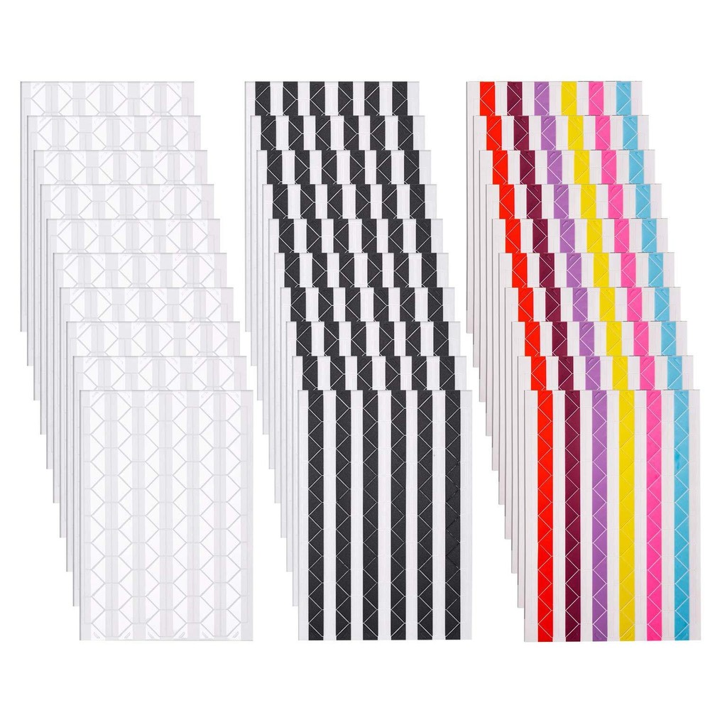 3060 Pcs Photo Mounting Corner Stickers Self Adhesive for Scrapbook Photo Albums