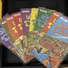 1970s WALT DISNEY STORYTIME DOODLES LETRASET RUB DOWN TRANSFERS SEALED LOT