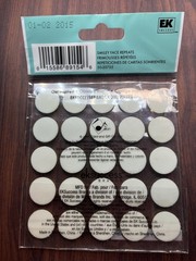 RARE Jolees Sparkly Yellow Smiley Smiling Happy Faces Repeats Scrapbook Stickers