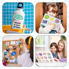 200PCS Motivational Stickers, Positive Affirmation Stickers for Kid Teen Adult