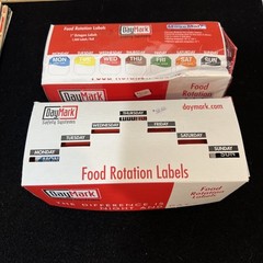 Day of The Week 1″ Circle Permanent Labels, Monday-Sunday, Dispenser Box Incl…