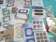 50+ Mixed Scrapbooking Supplies Lot Craft Embellishments & Metal Accents NEW