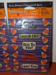 8 Packs Halloween Stickers Stickety-Doo-Da, Studio G, K&Company (127 Stickers)
