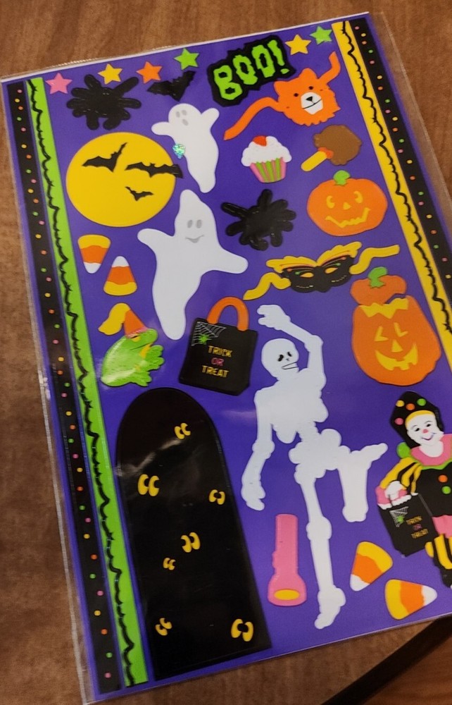 Mrs Grossman -one Sheets 6×9 inch ‘Halloween’ Sticker Sheets