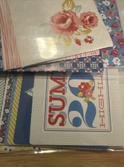 Websters Pages Scrapbook & Junk Journal Lot Mini Craft Bags, Folders & Cards NIP