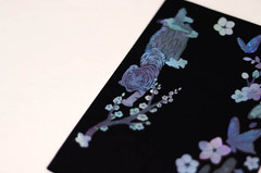 National Museum of Korea Mother-of-Pearl Holographic Vinyl Sticker Waterproof