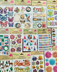 GIRL BOSS american Greetings Hallmark TEEN LOT 589+ STICKERS Disney Characters
