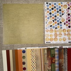 FALL/THANKSGIVING Themed Embellishments Kit